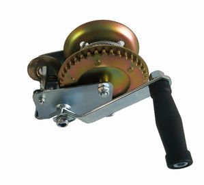 चीन Different Size Hand Operated Wire Rope Winch With Automatic Brake Hand Winch आपूर्तिकर्ता