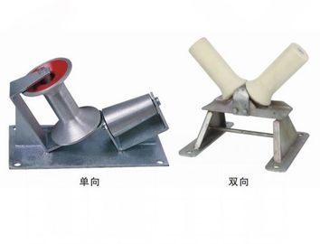 चीन निर्माण कार्य केबल चरखी ब्लॉक विद्युत नायलॉन / एल्यूमीनियम टर्निंग केबल ड्रम रोलर आपूर्तिकर्ता
